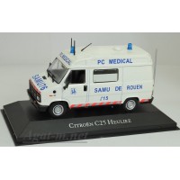 7495013-АТЛ CITROEN C25 Heuliez "SAMU 76 PC Medical Ambulance" (скорая медицинская помощь) 1984